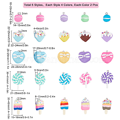 Полимерной глины ручной работы подвески&nbsp;CLAY-SC0001-06