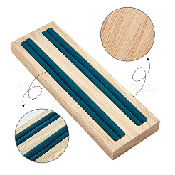 2-слотовые деревянные кольцевые дисплеи RDIS-WH0002-18B