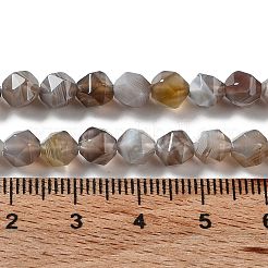 Природные Ботсвана агат бисер нитей G-NH0002-C01-01