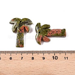 Натуральные подвески из кокосовой пальмы унакит G-N342-02B