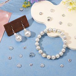 54 pièces 9 chapeaux de perles en laiton de style&nbsp;KK-TA0003-41
