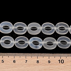 Натуральный белый агат бисер нитей G-M439-A18-01