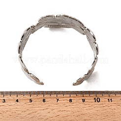 Браслеты-манжеты из нержавеющей стали 304 BJEW-L705-04B-P