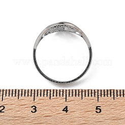 Кольца из нержавеющей стали марки 304 RJEW-P080-03P