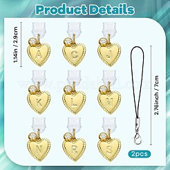 Bouchons anti-poussière mobiles en plastique 4 pièces&nbsp;HJEW-SW00232-05