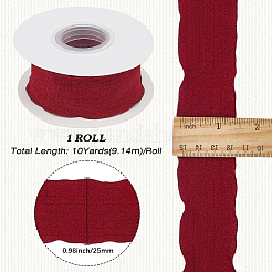 Полиэфирная морщинистая лента OCOR-WH20003-74C