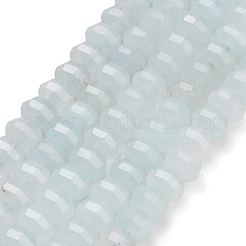Natürliche weiße Jade perlen Stränge&nbsp;GG-CBA9106-03L