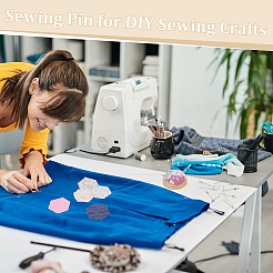 50 шт. 10 стильных булавки с железной головкой DIY-AB00024