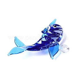 Gros pendentifs vernissées manuels&nbsp;LAMP-T023-14F