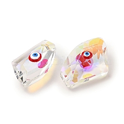 Прозрачные стеклянные бусины GLAA-F121-12