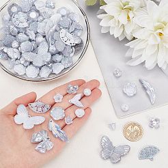 100 г пластиковые подвески и бусины и декодированные кабошоны OHAR-SC0002-99B