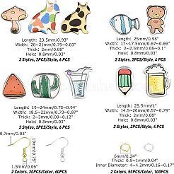 DIY серьги решений&nbsp;DIY-FH0003-10