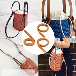 Nachahmung Ledertasche Griffe&nbsp;FIND-WH0081-74B