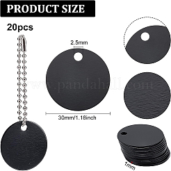 20 шт. алюминиевая пустая металлическая бирка FIND-BC0001-87