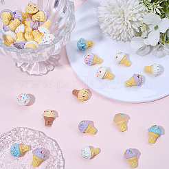 30 шт. кабошоны из непрозрачной смолы для декодирования&nbsp;RESI-SC0036-57