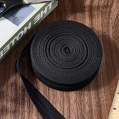 Косая бейка из поликоттона с двойным сгибом OCOR-WH20006-22B