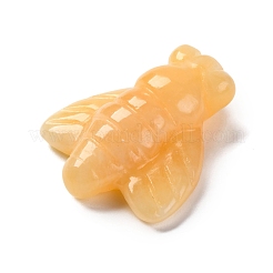 Natürliche gelbe Jade-Display-Dekorationen&nbsp;DJEW-P019-B03
