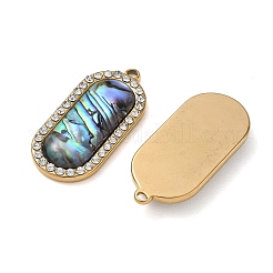 Natur Paua Muschel Anhänger&nbsp;SH-CBA11D7-30B-G