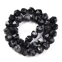 Натуральные нити бус из ларвикита G-T141-04A