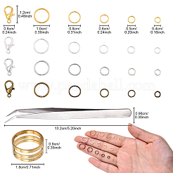 Железные открытые соединительные кольца&nbsp;DIY-YW0017-54