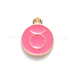 Pendentifs d'émail en alliage&nbsp;X-ENAM-S124-01B-03C