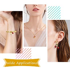 18 шт. смешанная эмаль фрукты подвески кулон имитация фруктов очарование красочный сплав эмаль кулон для ювелирных изделий ожерелье браслет серьги изготовление ремесел JX186A