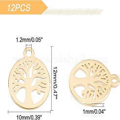 12 шт. вакуумное покрытие PVD 201 подвески из нержавеющей стали STAS-UN0029-32