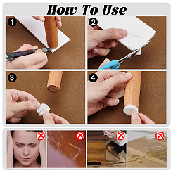 6м самоклеящейся фетровой ткани&nbsp;AJEW-WH0007-39B