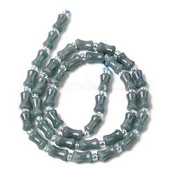 Натуральные бусины из мьянманского жадеита&nbsp;G-F822-A01-02