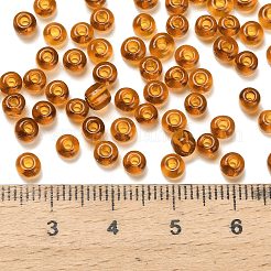 Прозрачные цвета 6/0 стеклянный бисер&nbsp;SEED-H004-03A-02