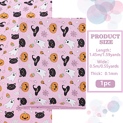 Polyester-Baumwollstoff mit Halloween-Print&nbsp;FIND-WH0152-646