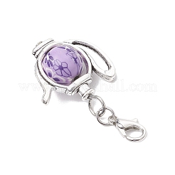 Подвесные украшения из сплава для чайника и полимерной глины ручной работы&nbsp;HJEW-JM03332