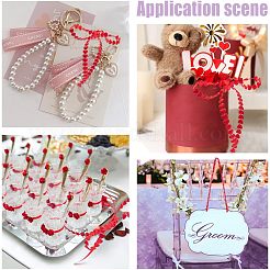 Лента из полиэстера в форме сердца&nbsp;OCOR-WH0079-04A