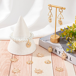 12шт 2 латунные подвески&nbsp;KK-BBC0004-66