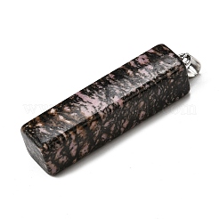 Естественно родонит большие кулоны&nbsp;G-F820-03P-10