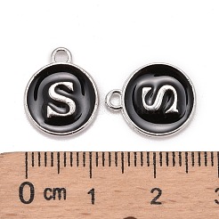 Charms aus platinierter Legierung&nbsp;X-ENAM-S118-02S-P