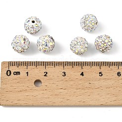 Polymer Ton Strass Perlen&nbsp;LS-RB-N006-18