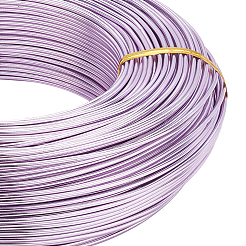 Fil d'aluminium anodisé rond&nbsp;AW-BC0007-1.5mm-06
