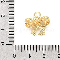 Pendentifs en laiton zircon cubique transparent&nbsp;KK-Z156-03G