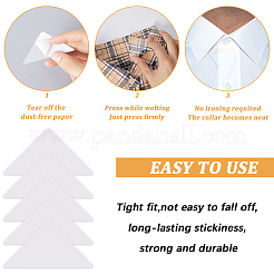 Наклейка для формирования воротника рубашки из ПВХ&nbsp;FIND-CP0002-93A