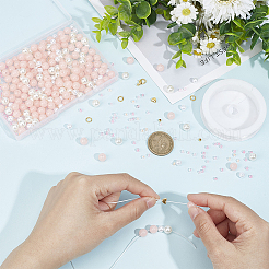 Набор для самостоятельного изготовления светящегося в темноте браслета-ожерелья DIY-NB0009-24