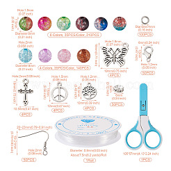 DIY набор для изготовления украшений из бисера и подвесок для сережек&nbsp;DIY-TA0008-02