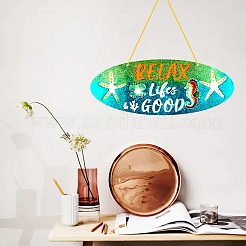 Пляжная тема овальная подвеска украшения силиконовые Молды&nbsp;LS-DIY-M039-12