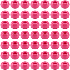 800 шт. окрашенные распылением пластиковые бусины KY-SP0001-56B