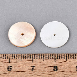 Бусины из натуральных пресноводных ракушек BSHE-T014-43C