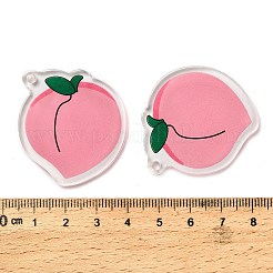 Непрозрачные печатные акриловые подвески&nbsp;LS-OACR-I020-06A