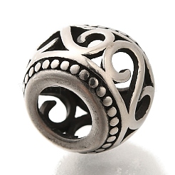 Европейские бусины из нержавеющей стали 304 STAS-G350-32AS