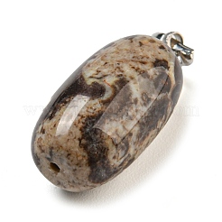 Природные подвески агат G-D094-05B-P