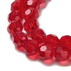 Perles en verre transparentes&nbsp;X-EGLA-A035-T8mm-D07