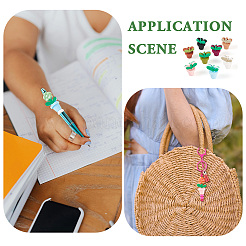 8 шт. 8-цветные листовые горшочки из пищевого экологически чистого силикона&nbsp;SIL-TA0002-14